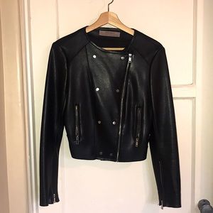 Zara Faux Leather Jacket